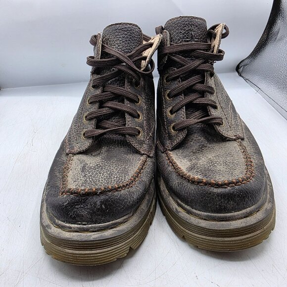 Dr Martens Garvey Mens 11 Brown Leather Chukka Ankle Boots Walking Fashion main image 13